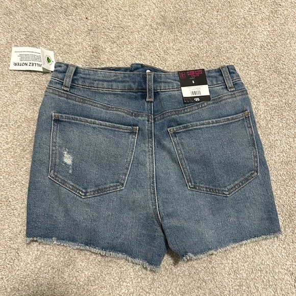 High Rise Jean Shorts - Picture 2 of 3